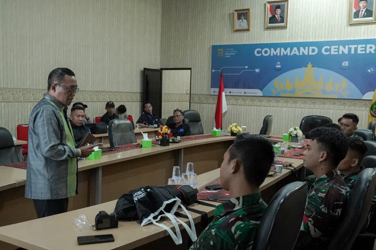 Pemprov Lampung dan Kodam XXI/Raden Intan Perkuat Kapasitas SDM di Bidang Komunikasi Publik