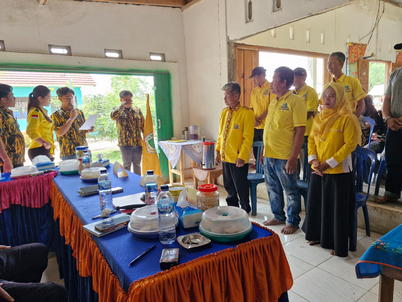 Dr Darlian Pone Buka Muscam Pimpinan Kecamatan Partai Golkar Pakuan Ratu