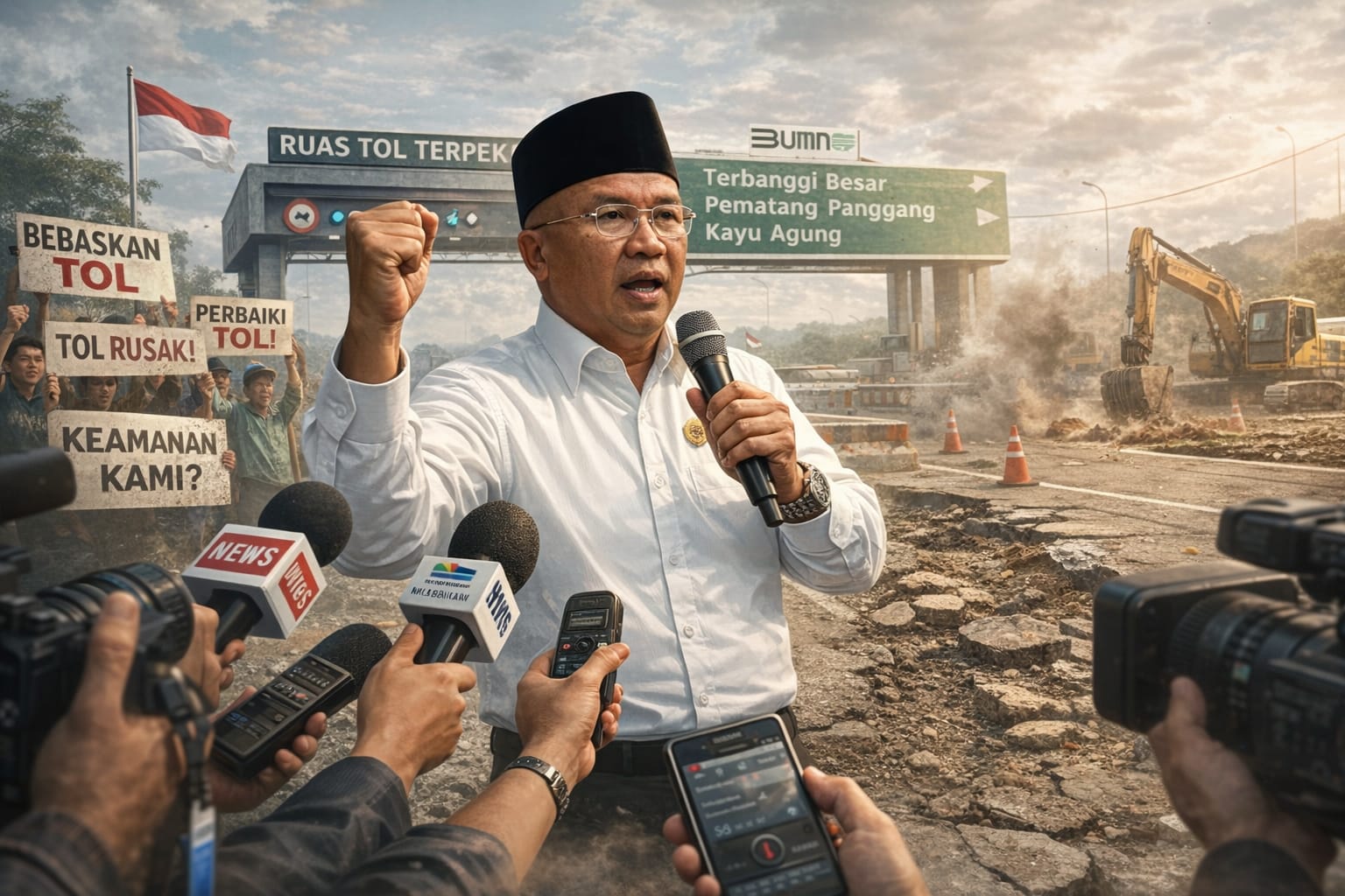 Kritisi Tol Terpeka-Brabasan, Mukhlis Basri Jaga Marwah Pelayanan Publik