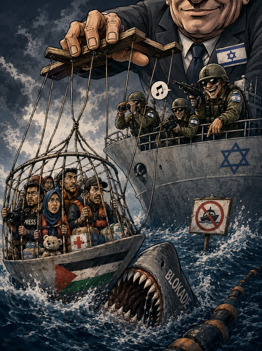 Sembilan WNI Ditahan Israel, Martabat dan Kedaulatan Indonesia Dipertaruhkan