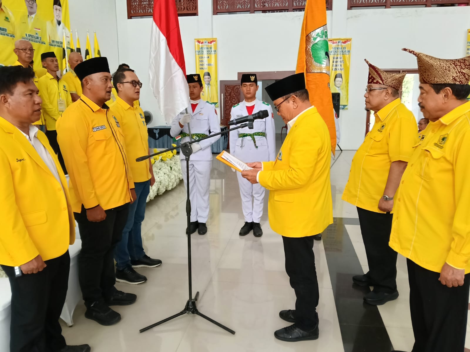 Tomi Ardi Terpilih Aklamasi Dalam Forum Musda Ke XI Partai Golkar Lampung Barat