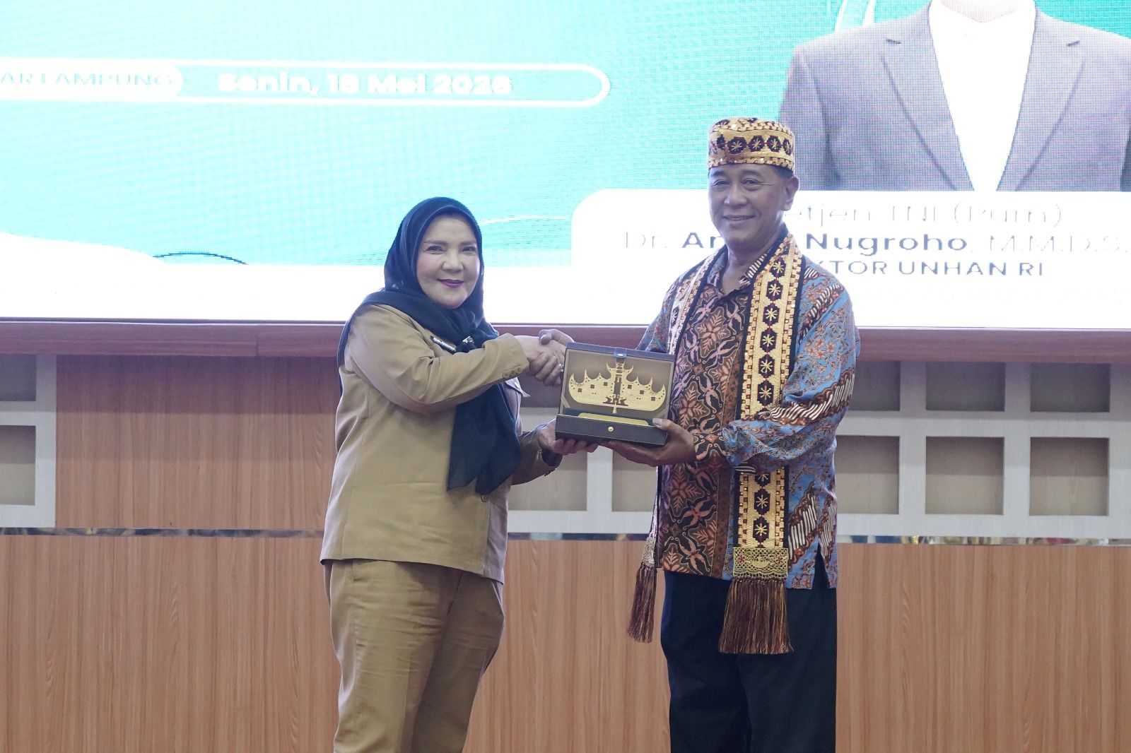 Kegiatan KKDN Unhan Disambut Hangat Wali Kota